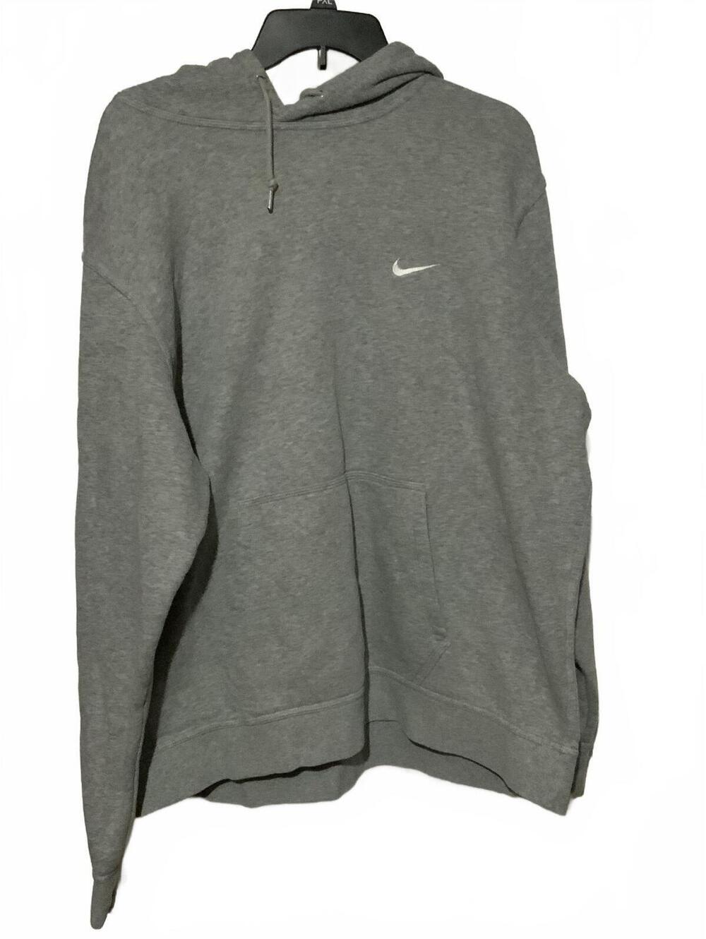 Nike Gray Pullover Hoodie Sweatshirt